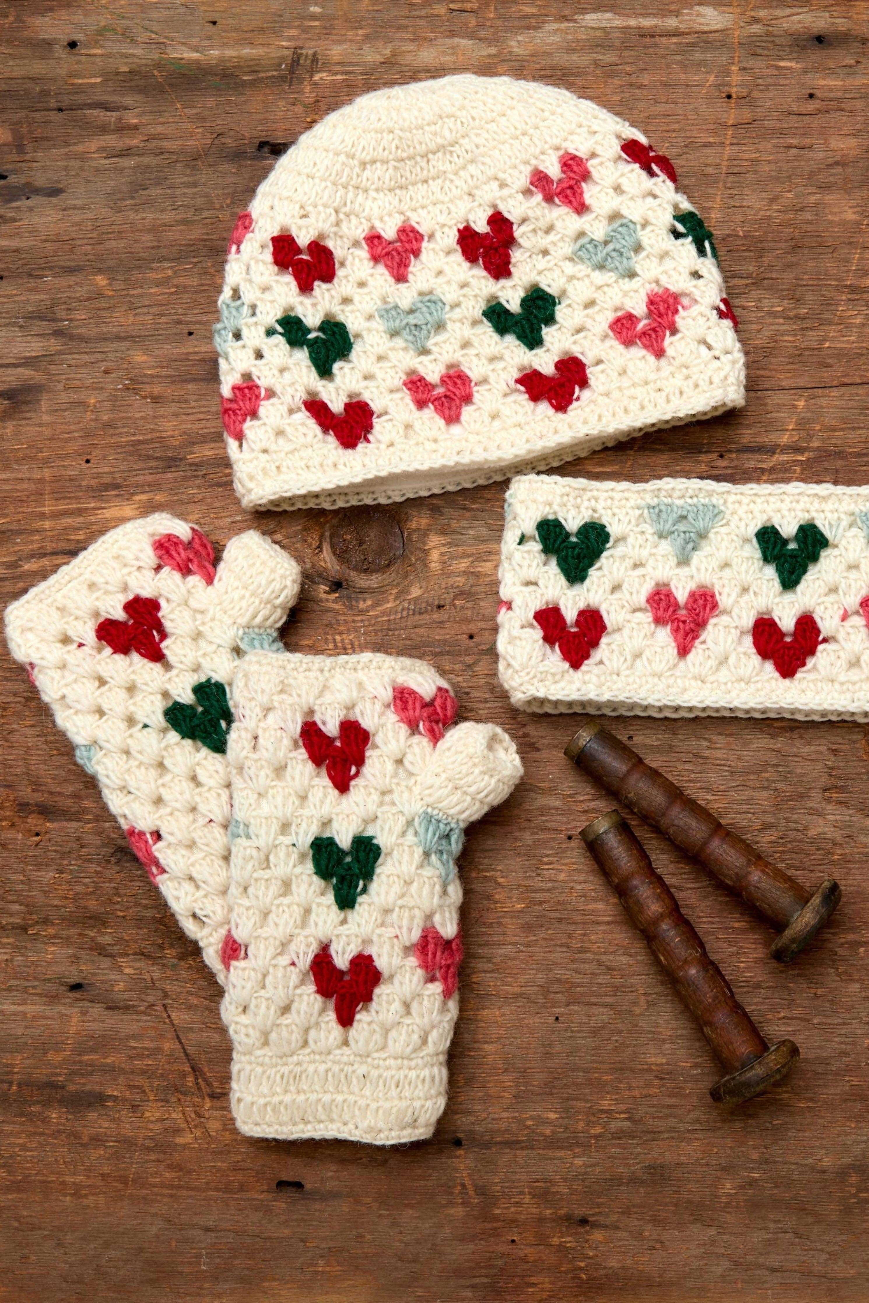 By Many Hands - Wholesale Beanie - Women's - Carina Frostberry Crochet Beanie4