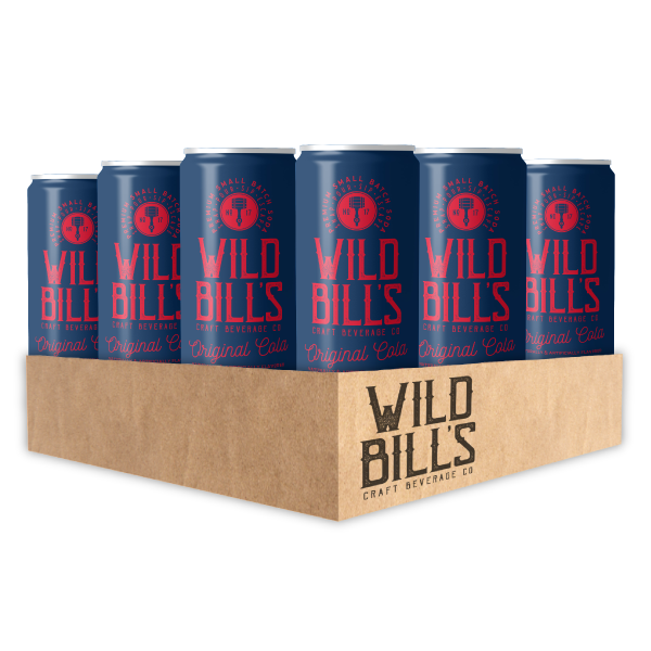 Wild Bill’s Craft Beverage Co. - Wholesale Soda/Carbonated Drink - Original Cola - Premium Cane Sugar Soda, 12-Pack, Cans7