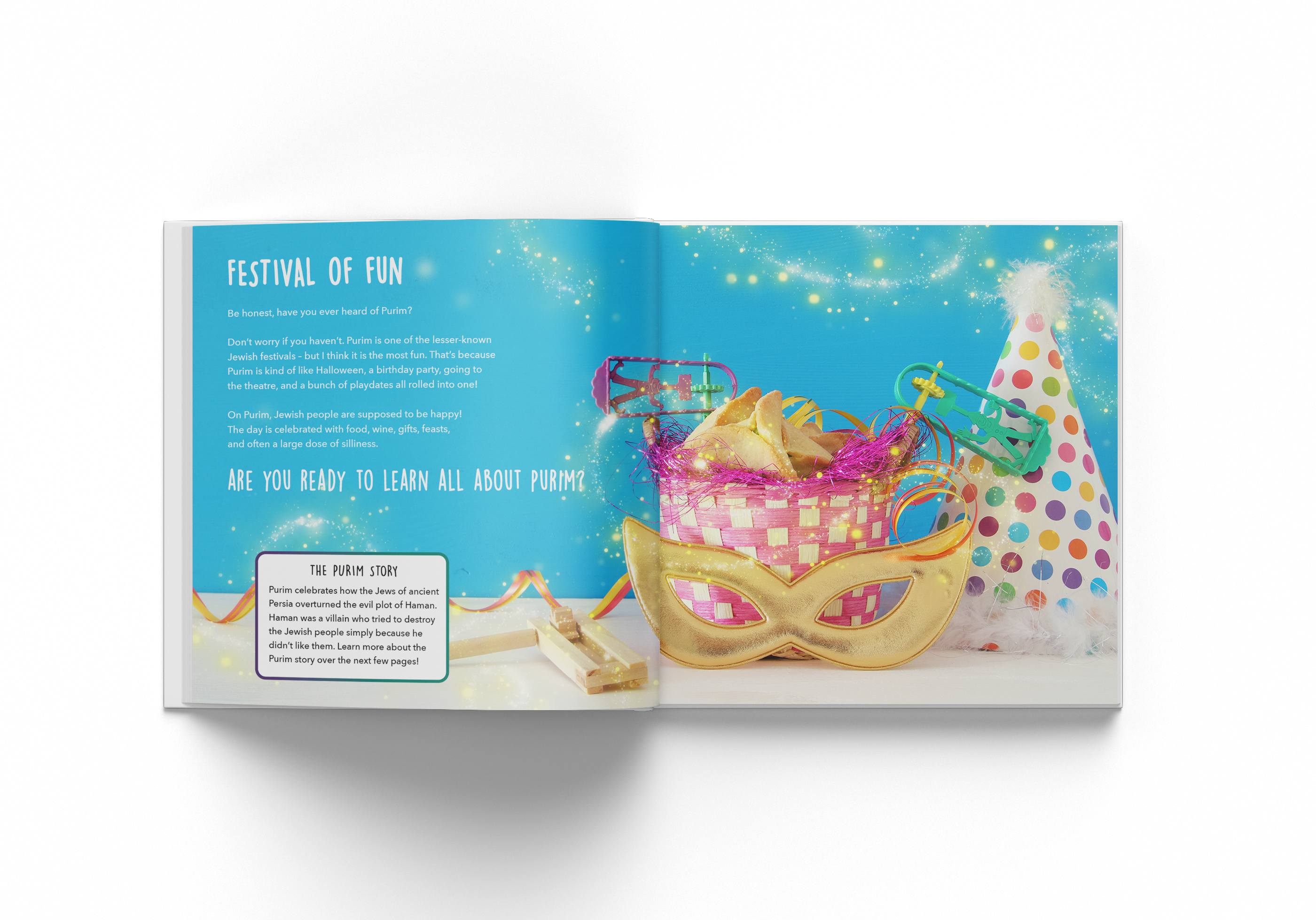 Little Pop of Colour - Vente Livre pour jeunes lecteurs (de 6 à 8 ans) - Qu'est-ce que Pourim ?1