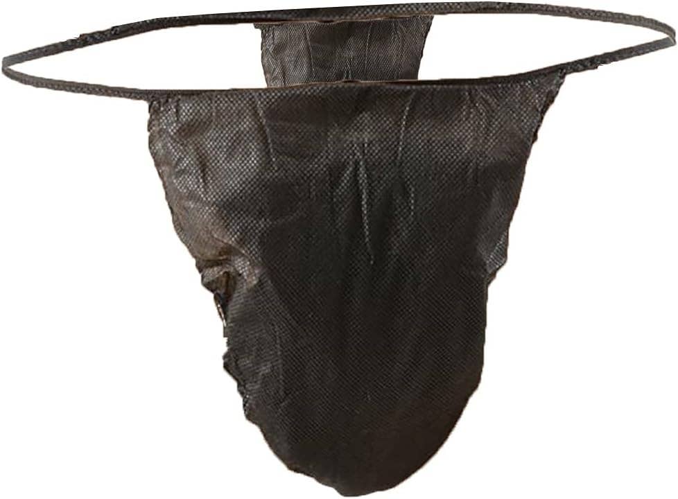 Appearus Products Corp. - Venta al por mayor Ropa interior - Hombre - Tangas desechables negros para hombre1