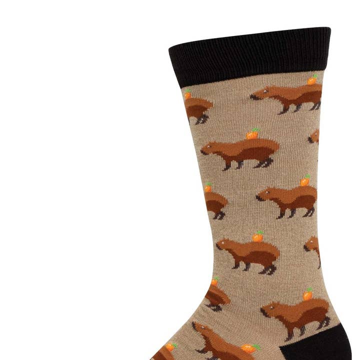 Kapibara Apelsin 6-pack för wholesale av Socksmith Europe