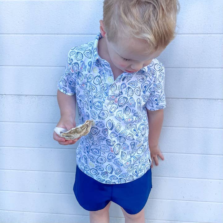 Oysters Boy's Polo Shirt for wholesale on Faire2