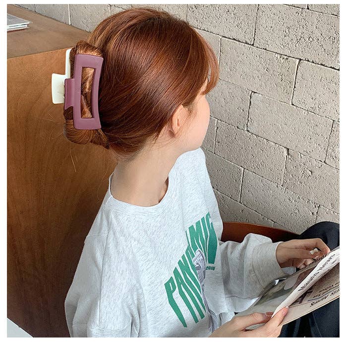 AK Brand – Großhandel Haarclip – Damen – Zweifarbige Jumbo-Acryl-Haarklammer9