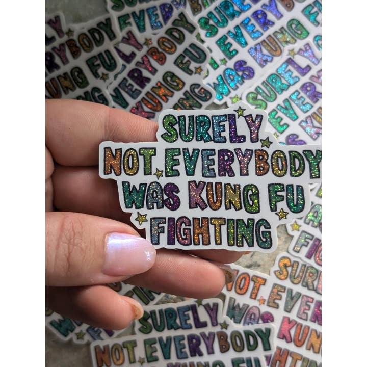 Ink & Wildflower - Wholesale Sticker - Kung Fu Fighting Sticker