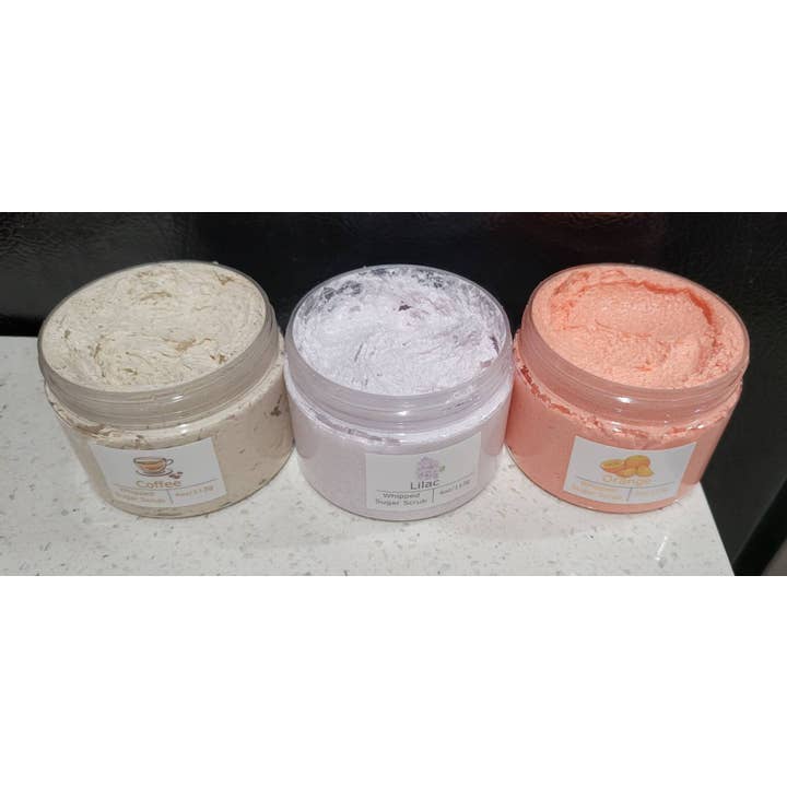 Gommage au savon fouetté | Gommage au sucre I Savon fouetté au sucre pour la vente par CraftdeeD