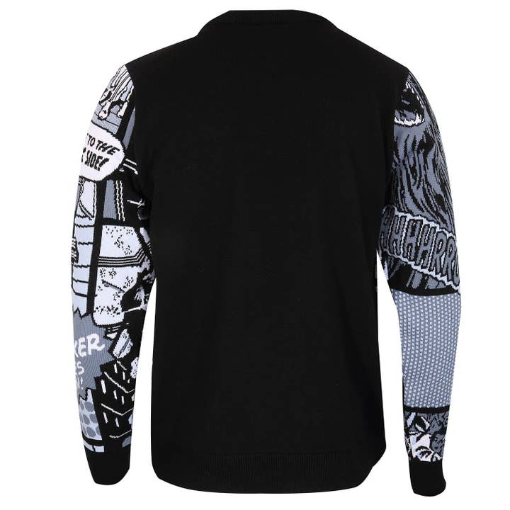 Heroes Inc. Europe B.V. – wholesale Knitted jumper – Men′s – Star Wars Manga Panels Blue Knitted Jumper