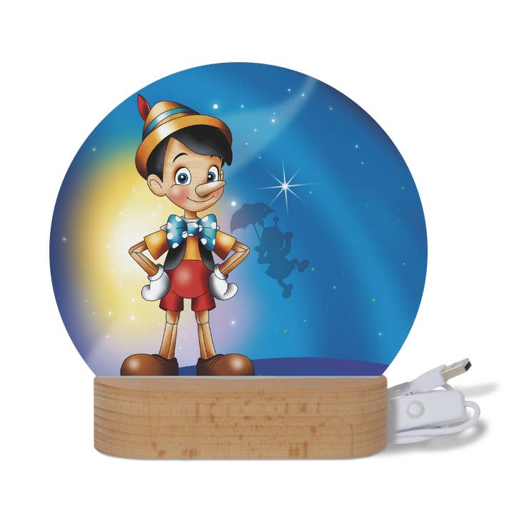 Nouvelle lampe de table Pinocchio pour la vente par Dekori