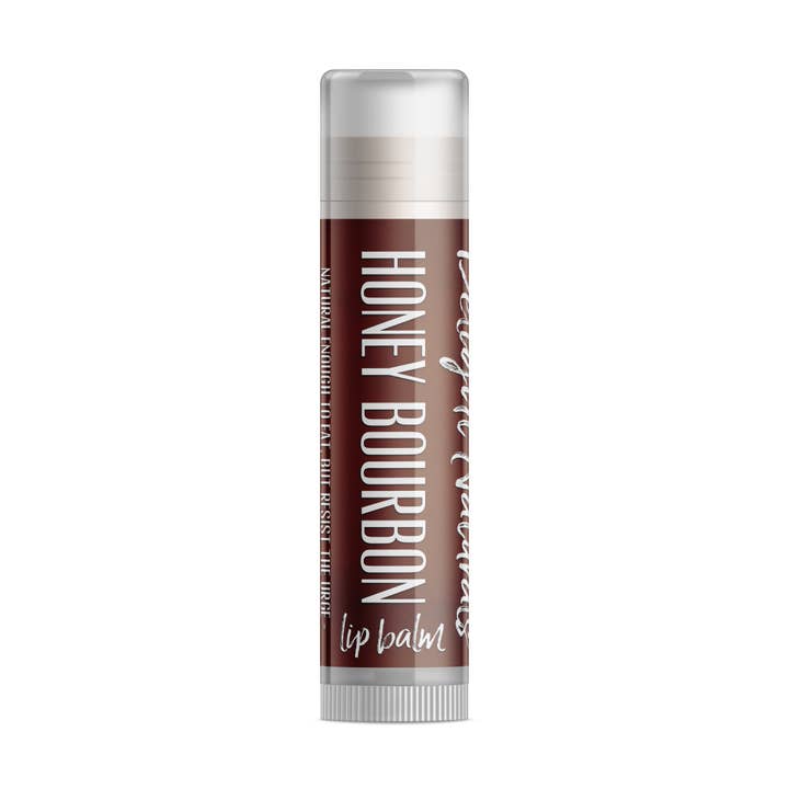 Honey Bourbon Lip Balm for wholesale by Delight Naturals