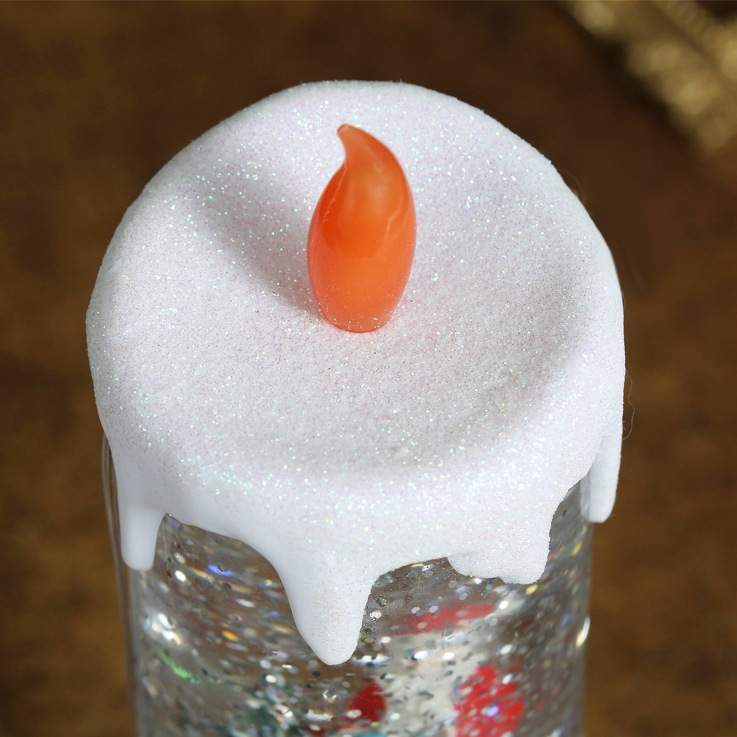 SINT - Wholesale Christmas Decoration - SINT Christmas Musical Snow Globe Candlestick Lantern9