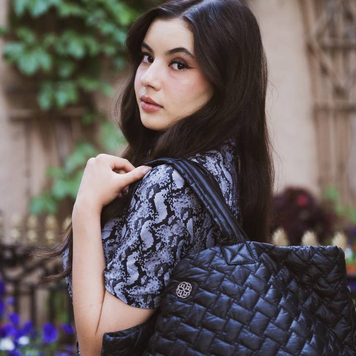 Medium Quilted Tote Bag similar to MZ Wallace for wholesale by Ameliora Athletic
