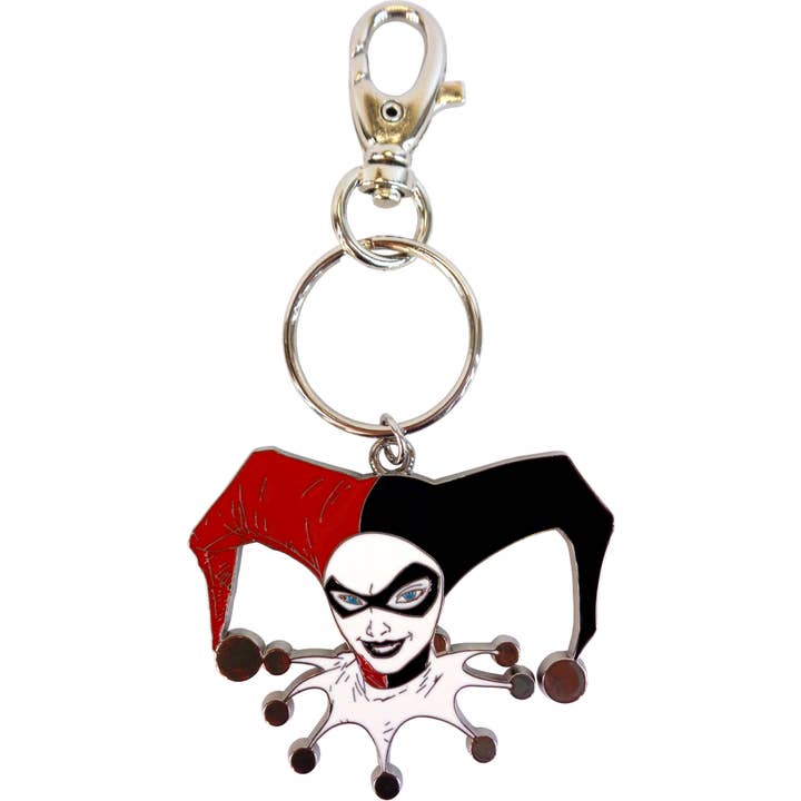 Sleutelhanger - Batman - Harley Quinn Headshot voor wholesale door Square Deal Recordings & Supplies