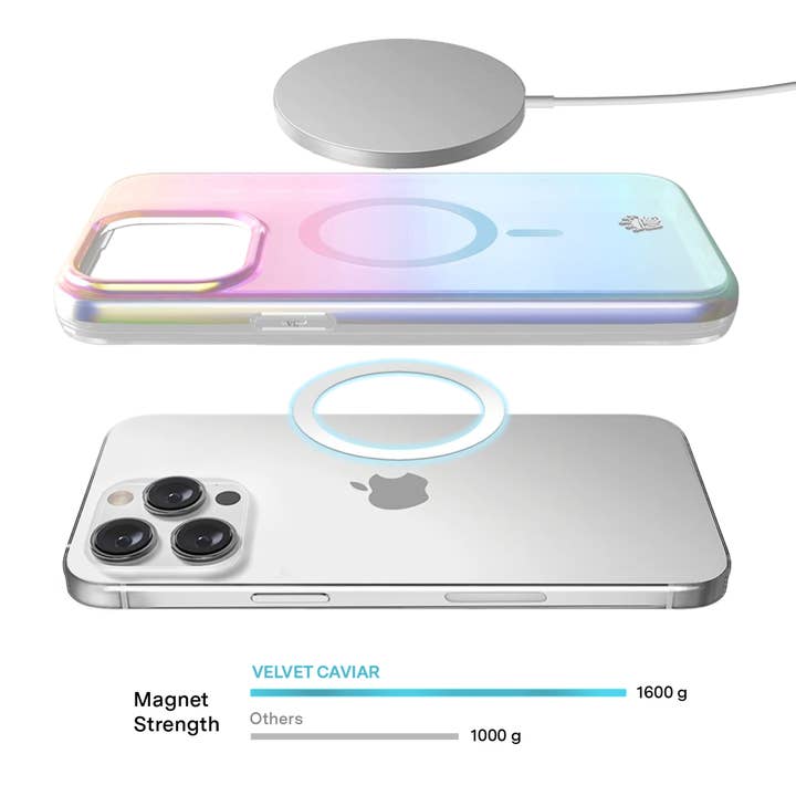 VELVET CAVIAR - Wholesale Phone Case - Women's - iPhone 15 Pro MagSafe Case - White Opal
