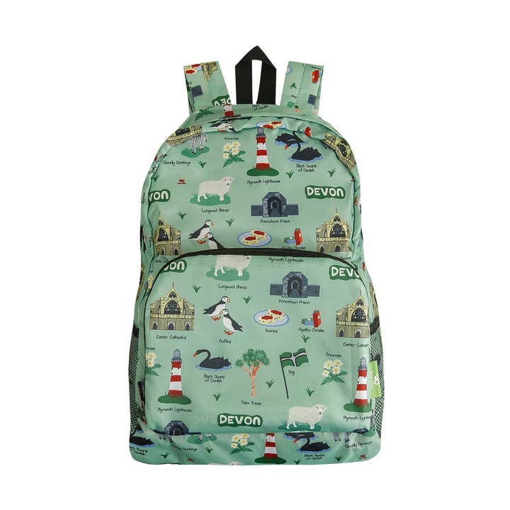 Sac à dos pliable léger Eco Chic Devon pour la vente par Eco Chic