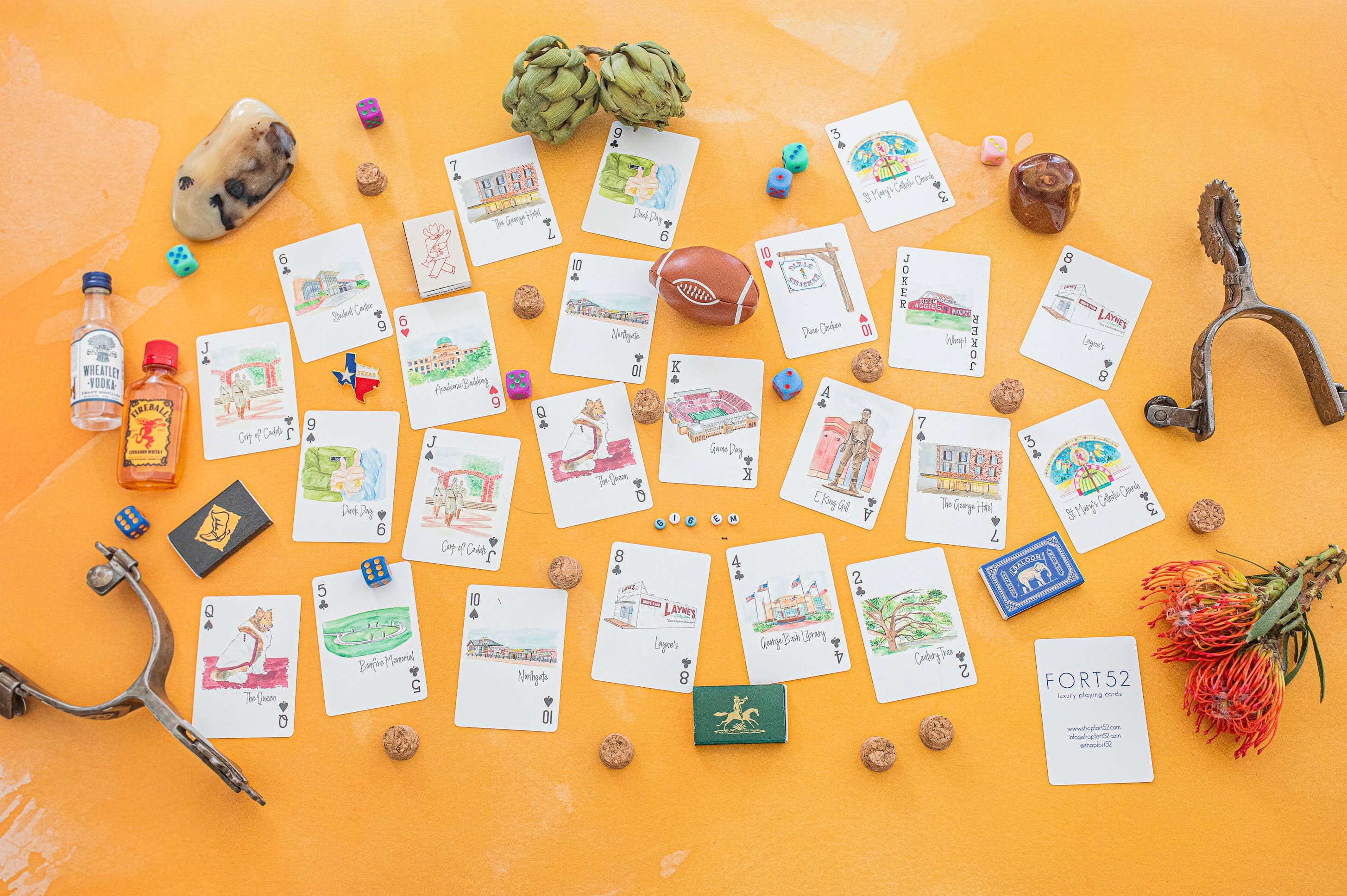 Fort52 - Wholesale Playing Cards - College Station Cards1