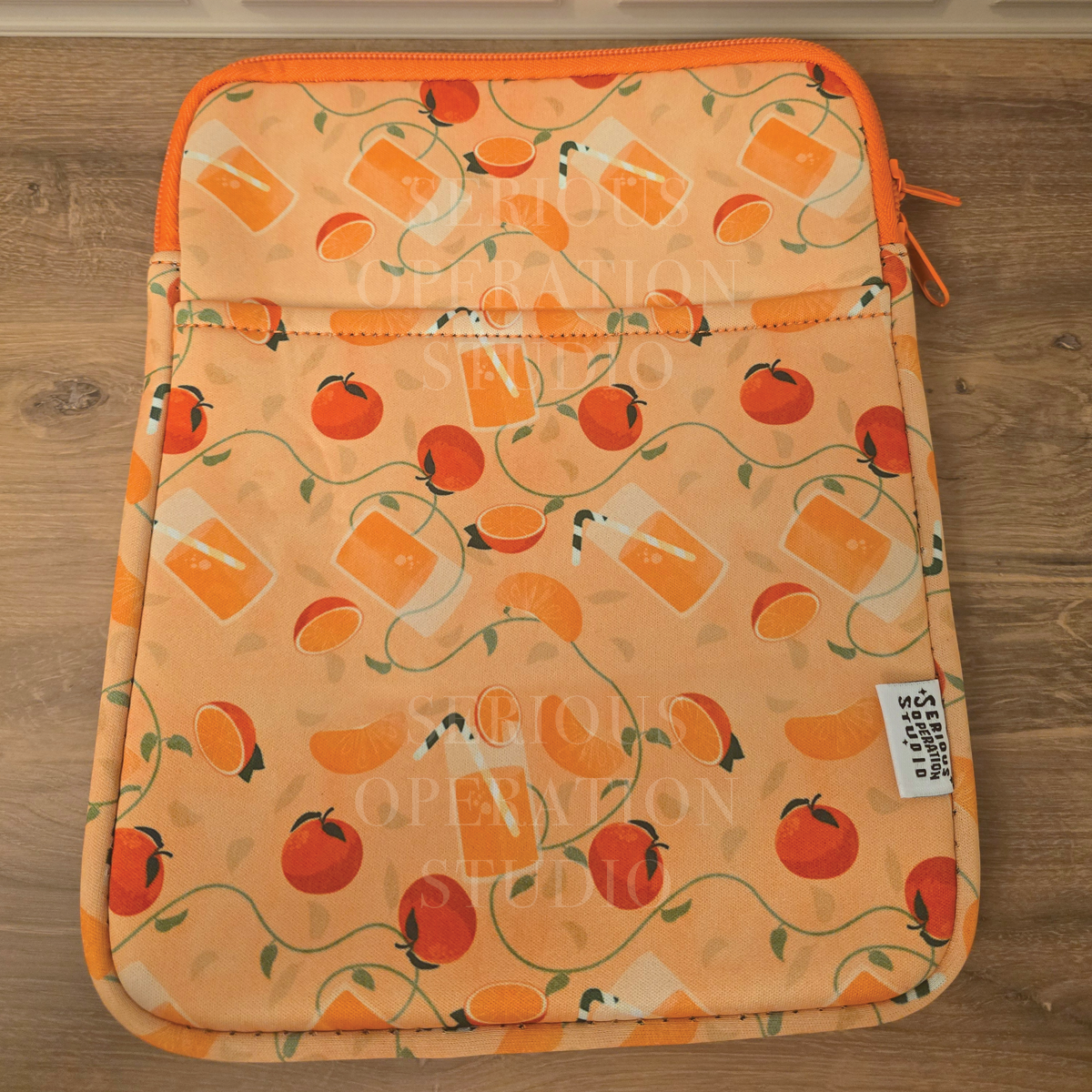 SeriousOperationStudio - Wholesale Laptop/Tablet Case - Unisex - Book+Tech Sleeve w/ Zipper & Front Pocket6