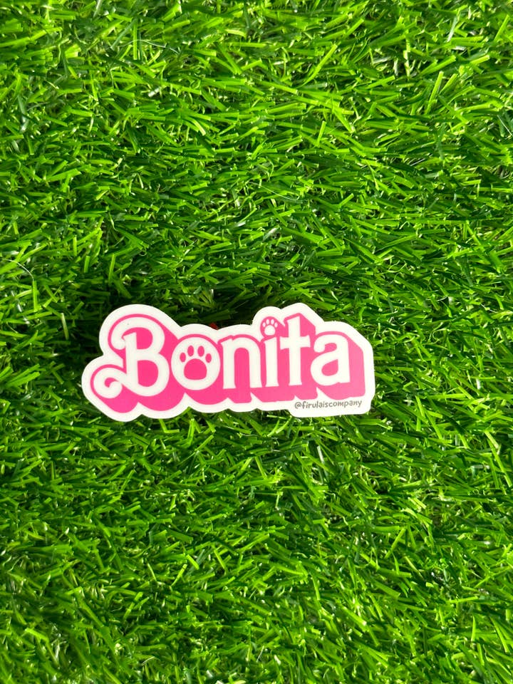 Bonita sticker for wholesale by Firulais Co.