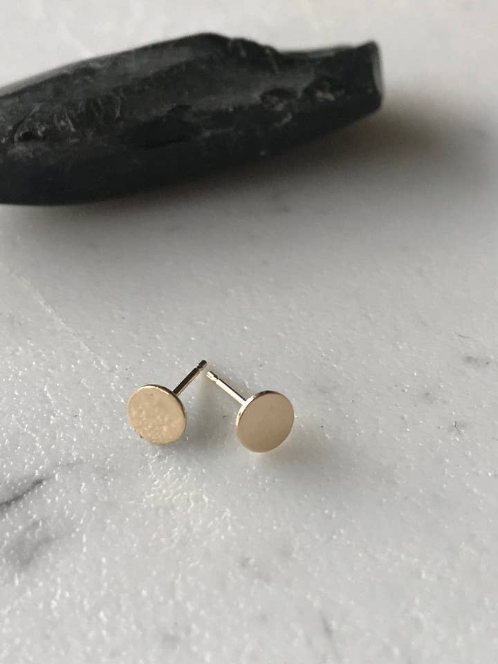 Circle Studs for wholesale by 23North Jewelry