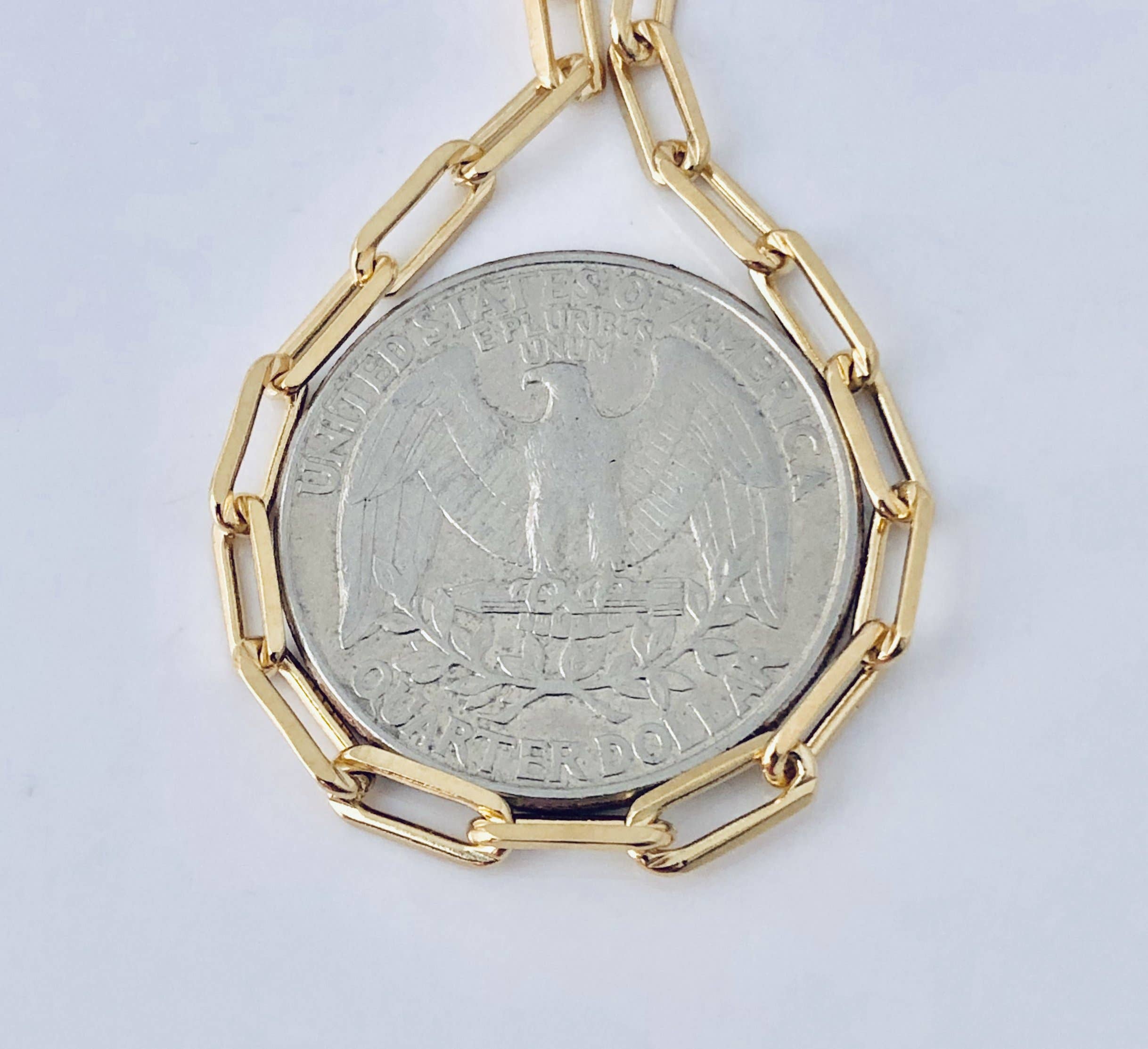 Modern Opus - Wholesale Link & Chain Necklace - Goldfilled Medium Clip Chain Link & Chain Necklace5