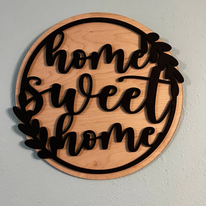 Home Sweet Home Door hanger for wholesale by Thompsons Handmade Country LLC