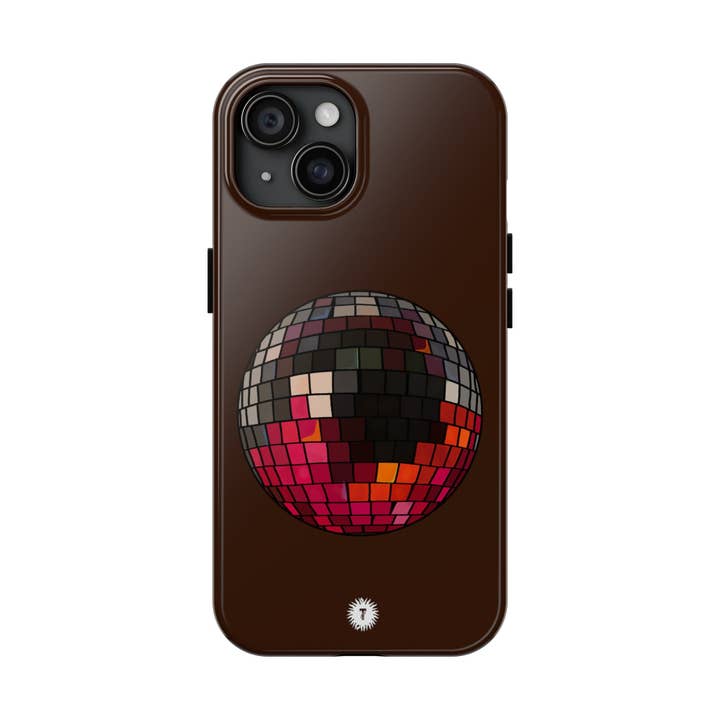 Chocolate Disco Ball Phone Case for wholesale by Thursday’s Child Creative Studio