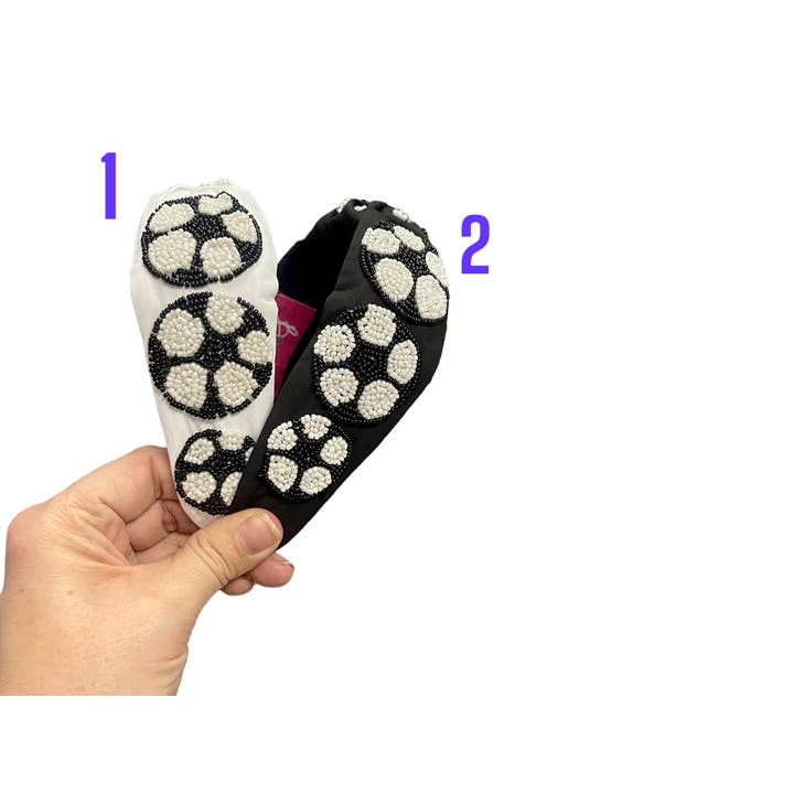 Bash - Wholesale Fashion Headband - Women's - Beaded Headband, Soccer Headband, Hair Accessories