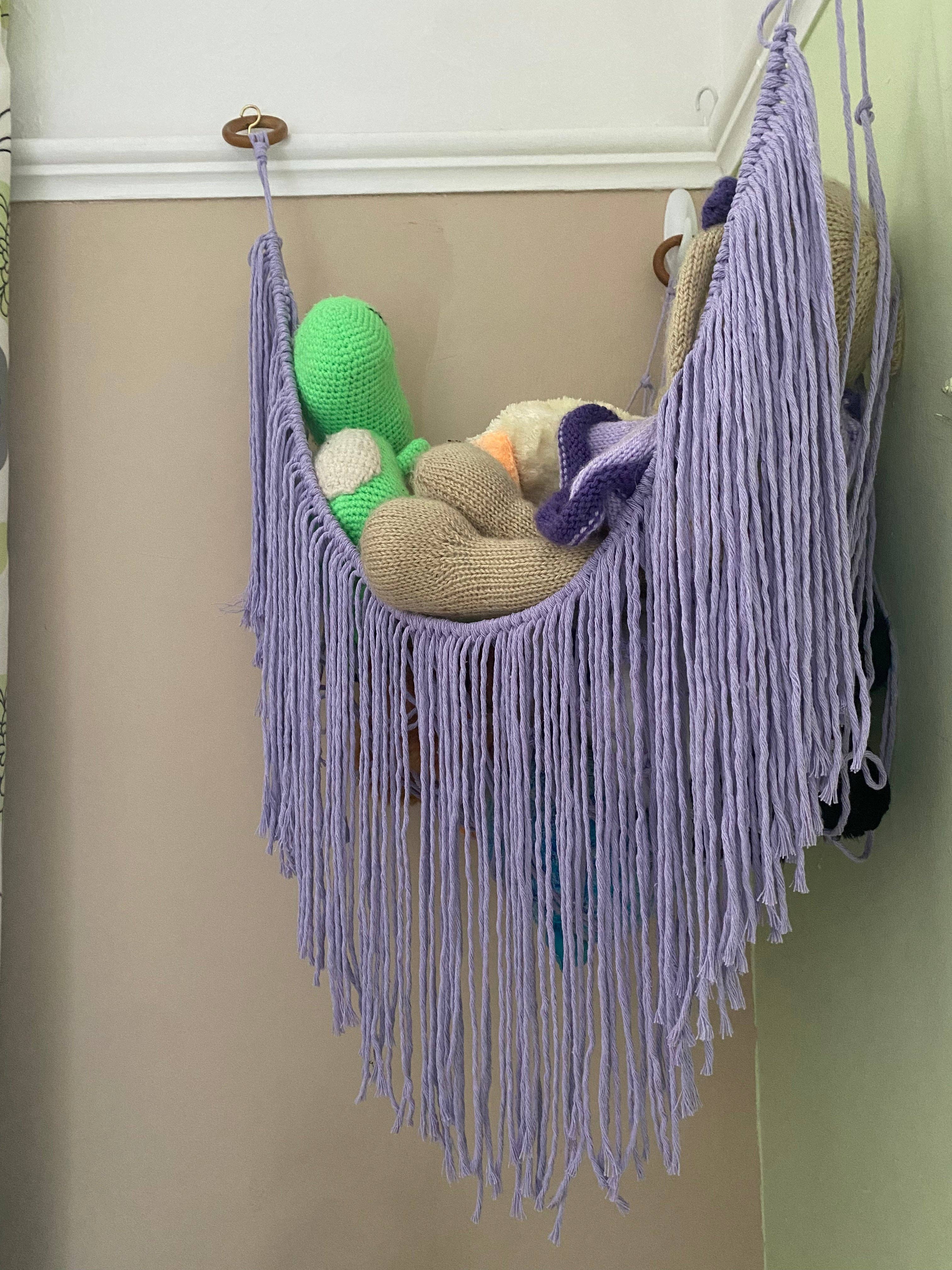 Macra-Made With Love – wholesale Toy storage box – Kids & baby – Corner Hammock For Soft Toys7