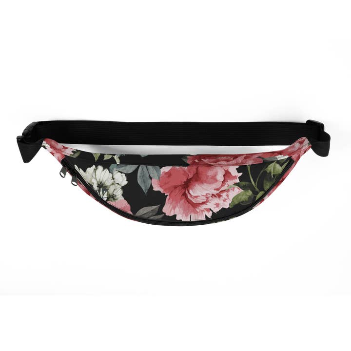 Goth Cloth Co. - Wholesale Belt Bag - Women's - Mourning Rose Fanny Pack9