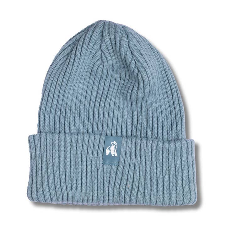 Beanie aus Bio-Baumwolle - Türkis für den Großhandel von Swole Panda