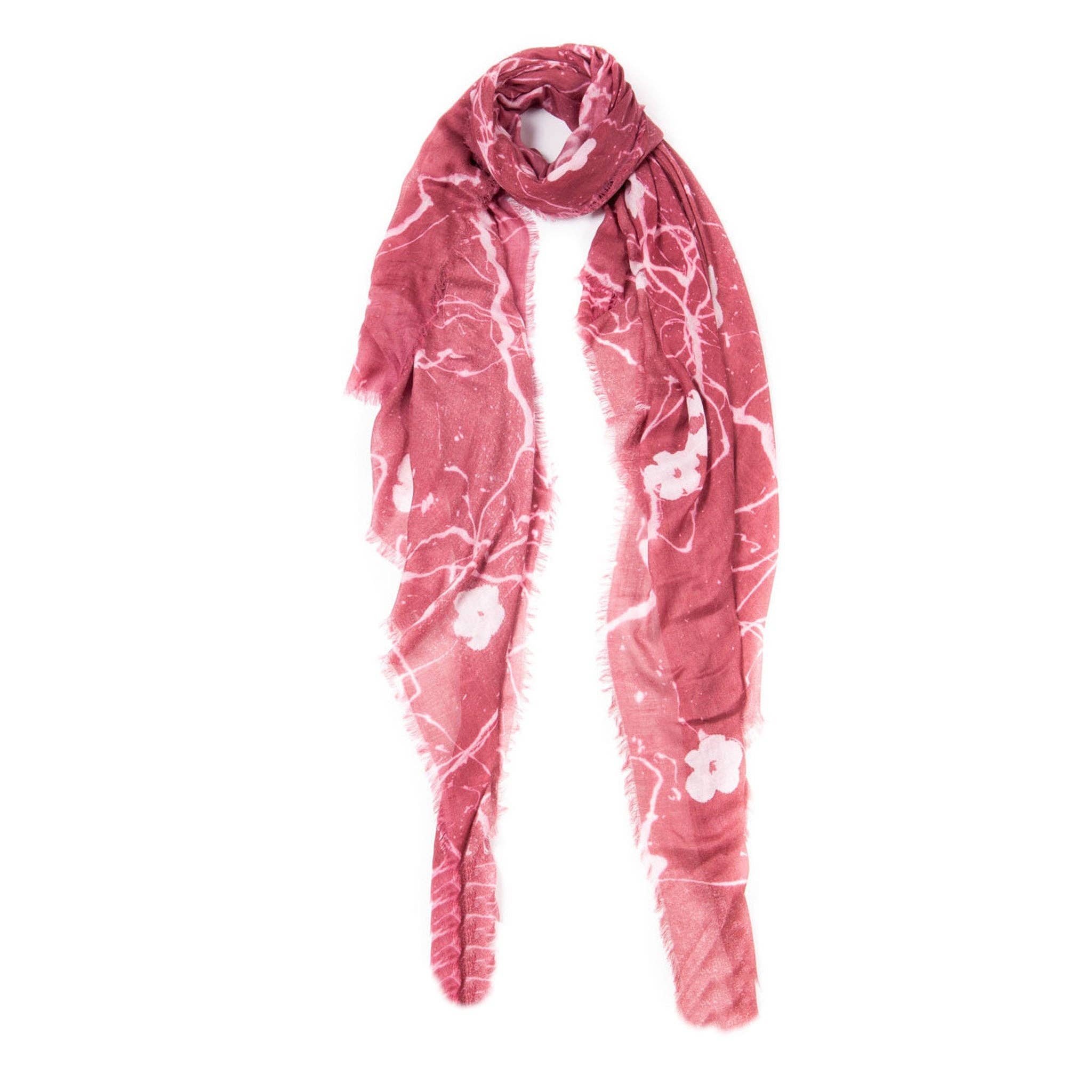 Blue Pacific - Wholesale Scarf - Women's - Vintage Cashmere Floral Fade0