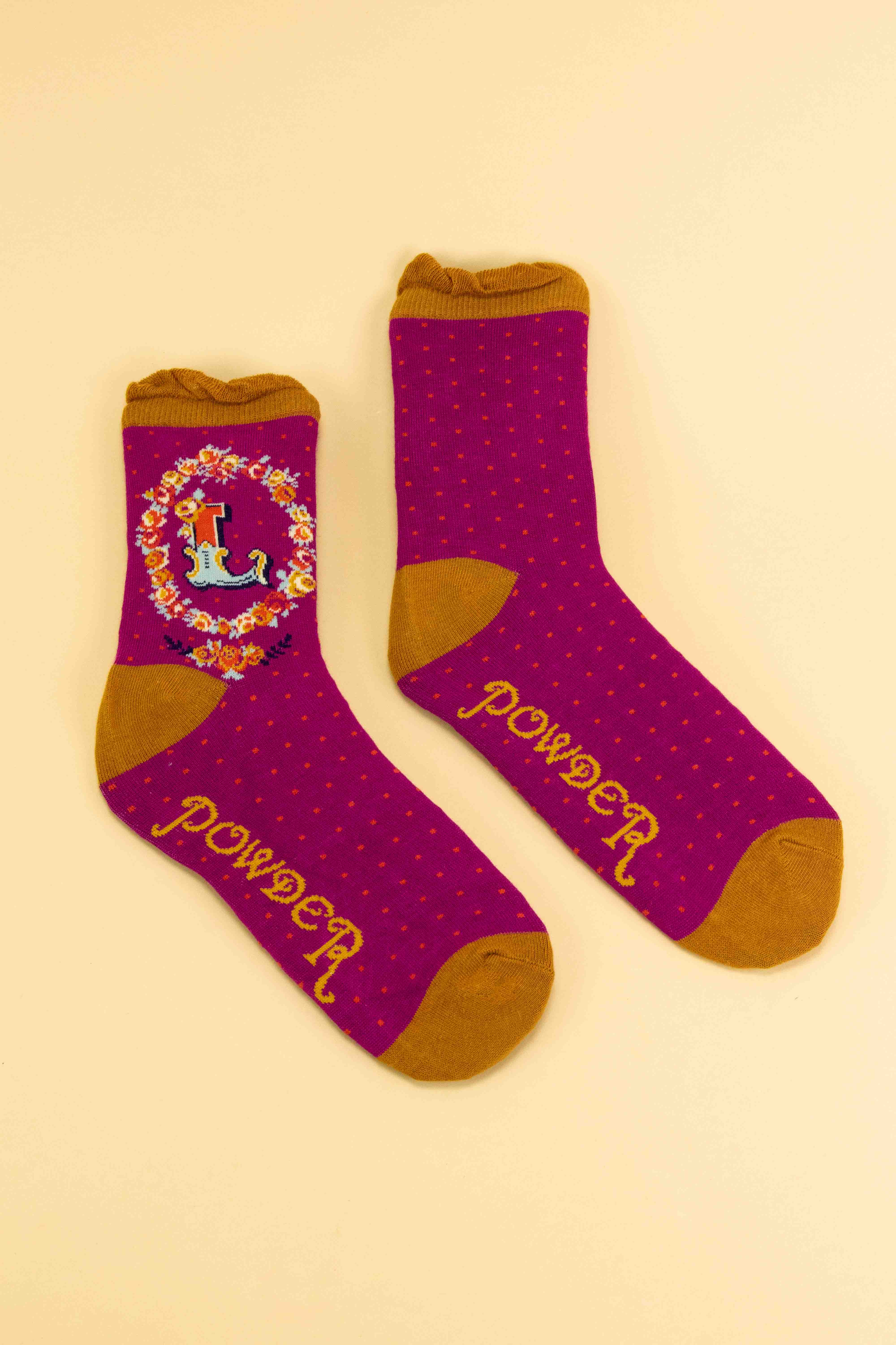 Powder Design - Europe - Wholesale Socks - Women's - Letter Ankle Socks41