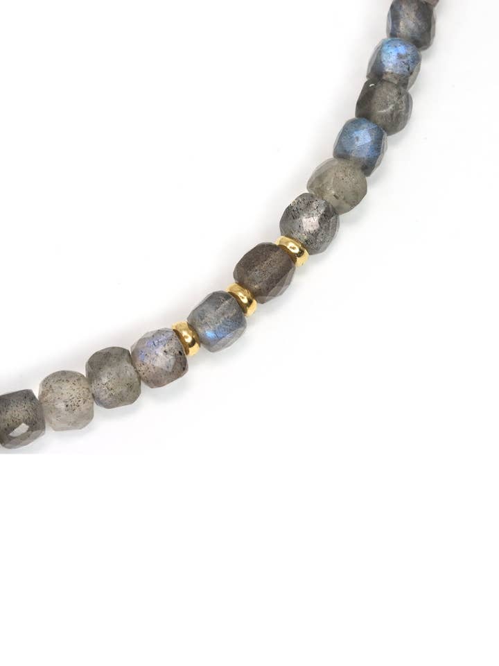 Labradorite Calliope Necklace for wholesale by Mickey Lynn