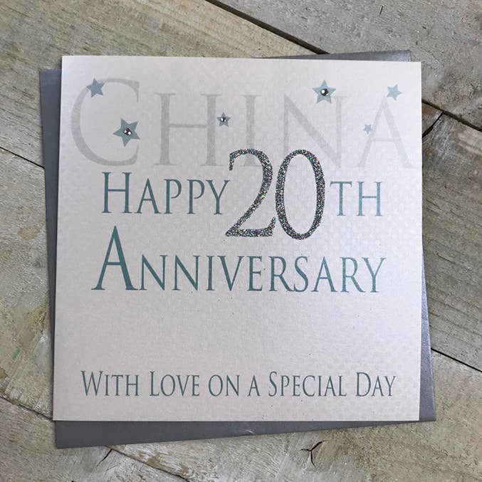 20- Verjaardag van China (AW20) voor wholesale door White Cotton Cards