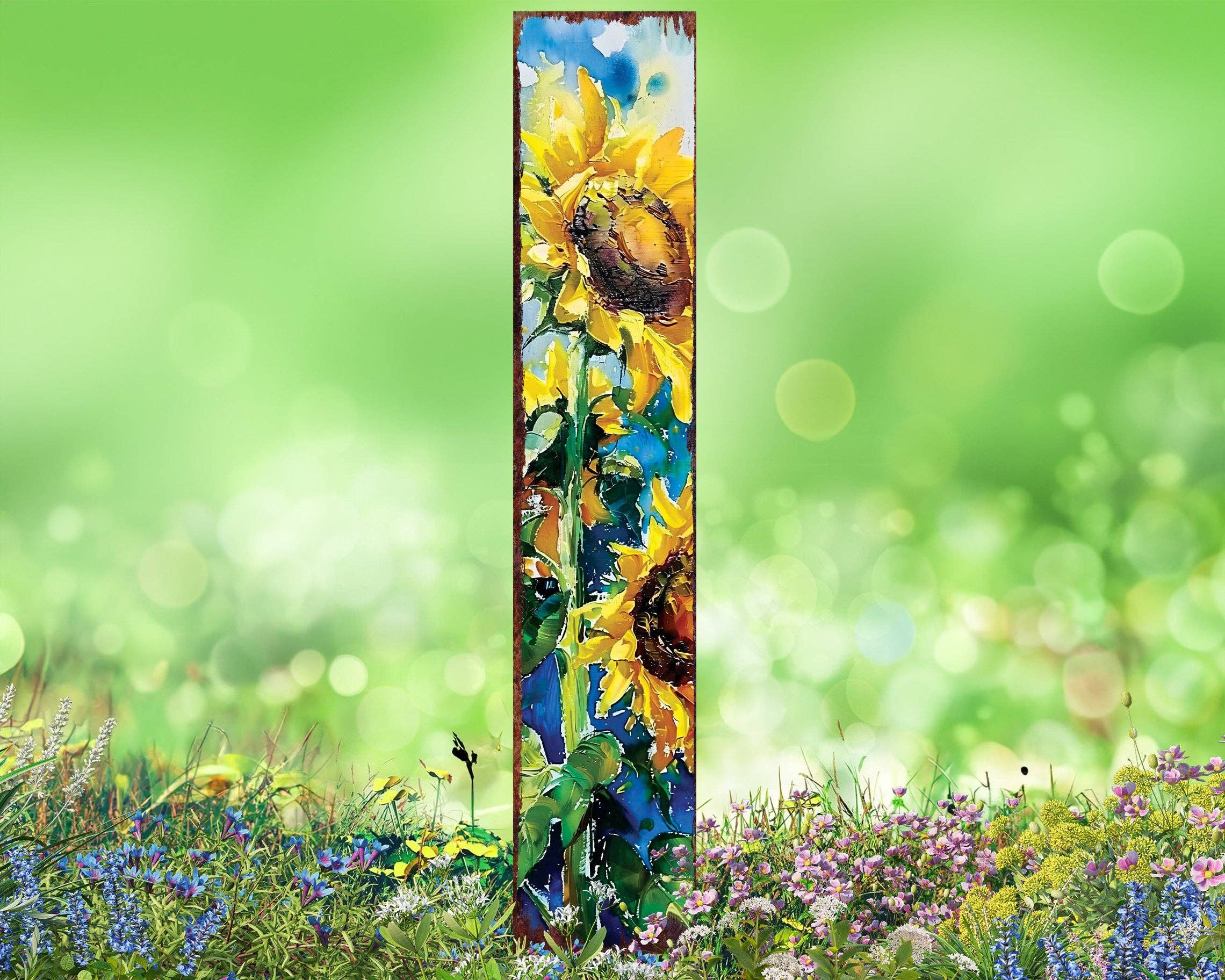 TX USA Corporation - Wholesale Garden/Lawn Stake - Summer Sunflower Garden Stake | Cheerful Farmhouse Outdoor Decor3