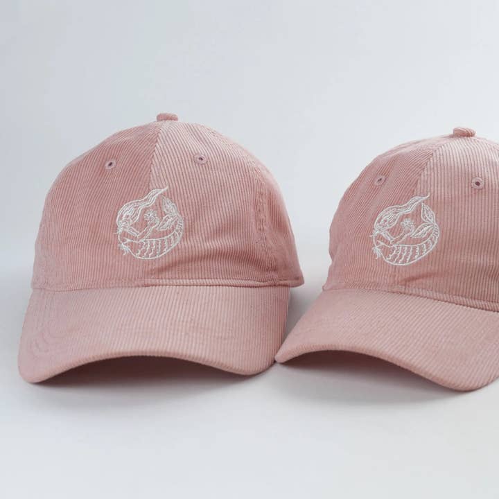 CEACEA SWIMWEAR, ACTIVEWEAR, KIDS SWIM - Wholesale Baseball cap – Women's - MERMAID CORDUROY ADULT & KIDS CAPS - 2 COLOURS10