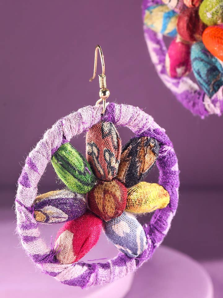 Pendientes de rueda de carro hechos a mano para venta al por mayor de Urbanista