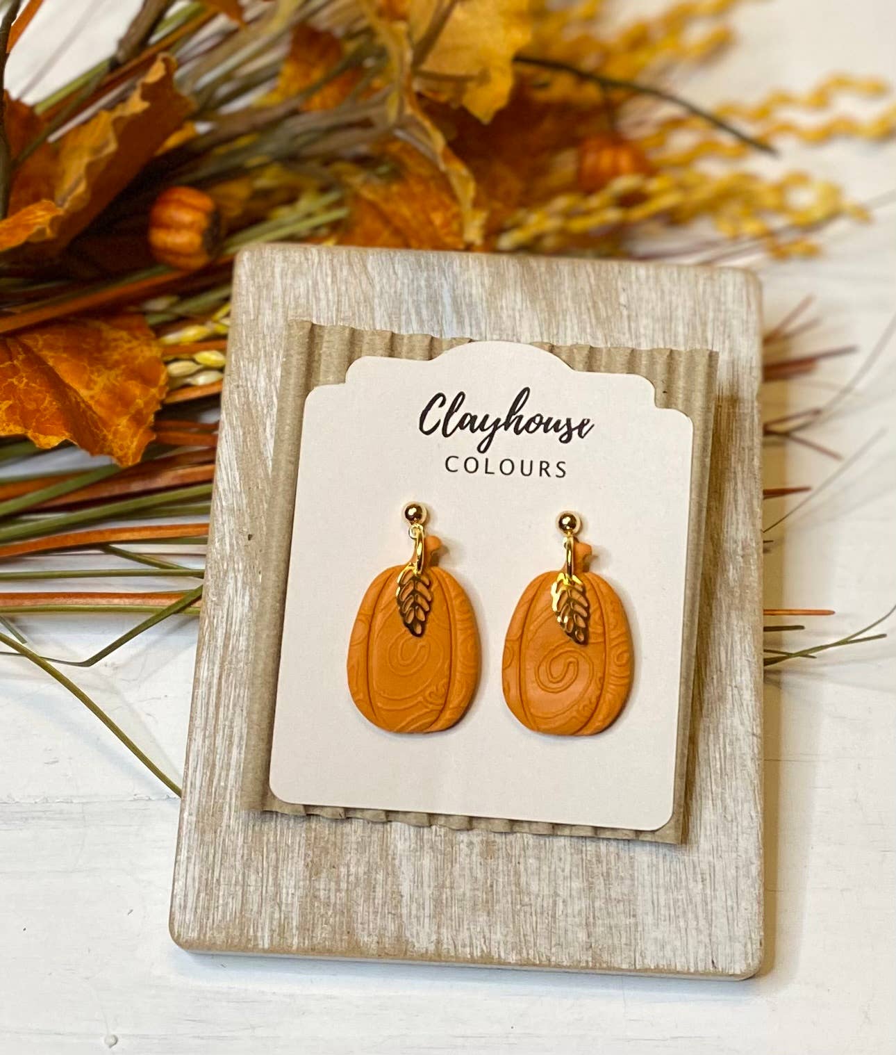 Clayhouse Colours - Vendita all'ingrosso Orecchini pendenti - Ciondoli di zucca alti0