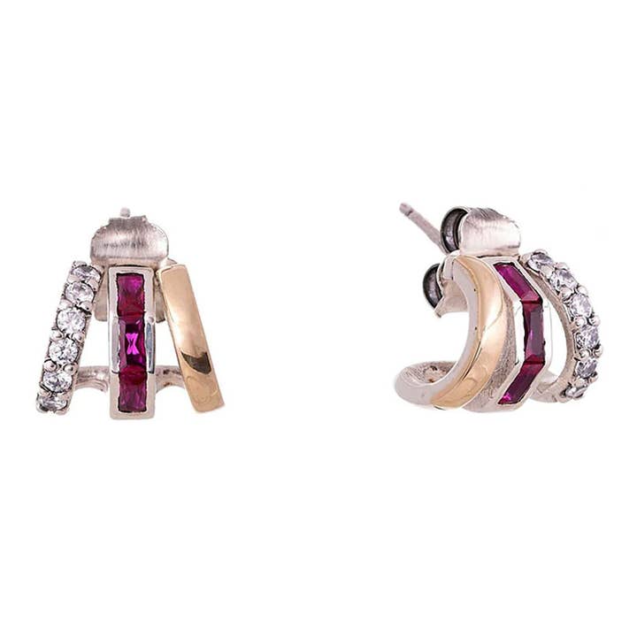 Brincos Parbat Ru for wholesale by PEKAN JEWELLERY