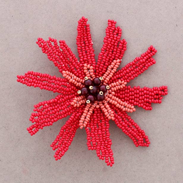 Perlenblumenbrosche für den Großhandel von Sonata