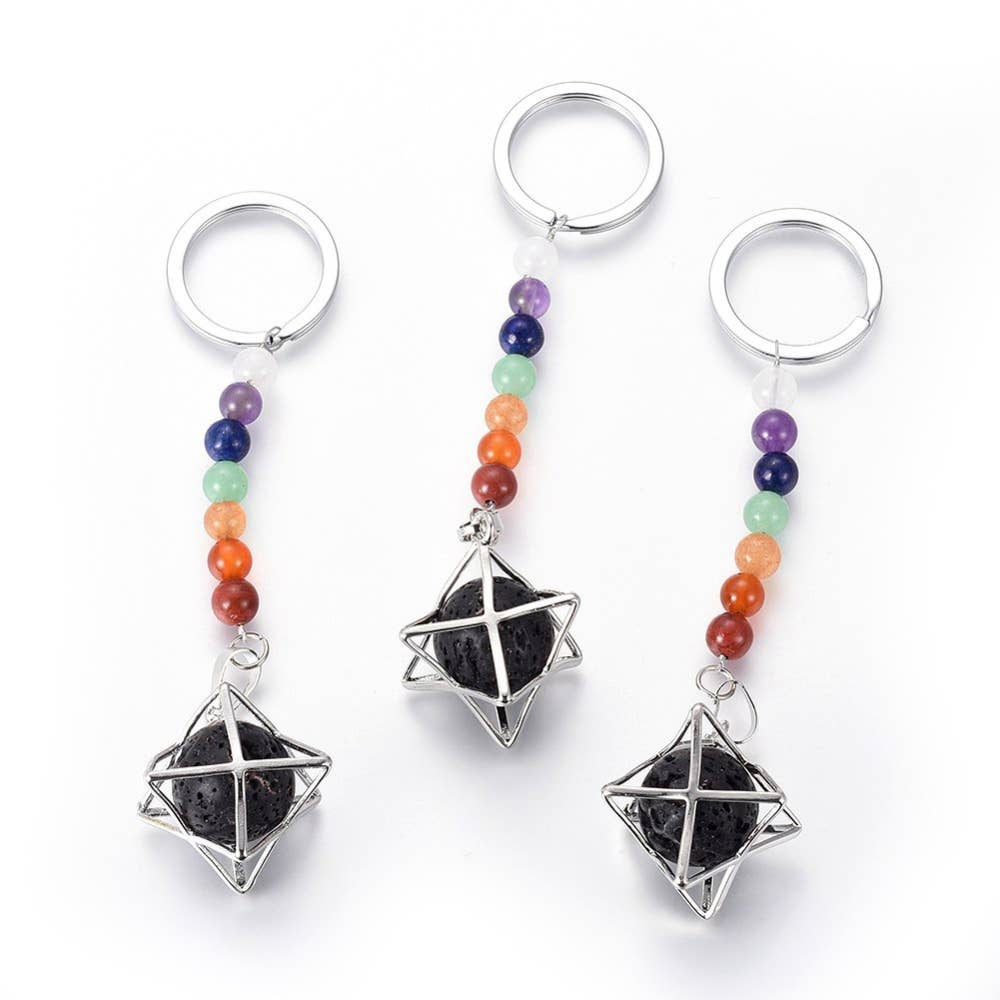 VIE – wholesale Keychain – Unisex – Mixed Gemstone Keychain10