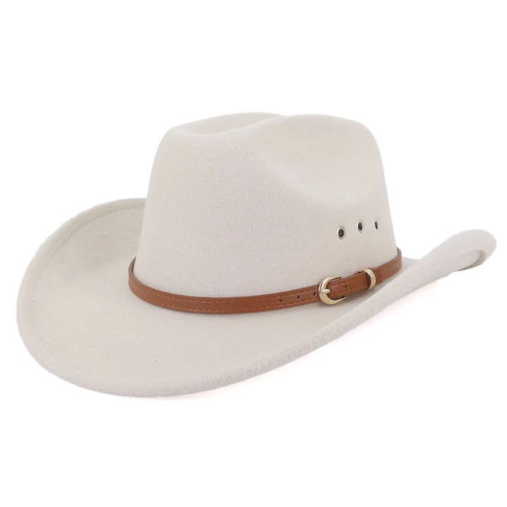 LoveLina - Wholesale Cowboy Hat - Unisex - Cowboy Summer Hat with Thin Hatband - JOVA