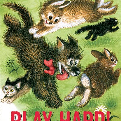 Laughing Elephant – wholesale Födelsedagskort – Djur som spelar på gräs - födelsedagskort1