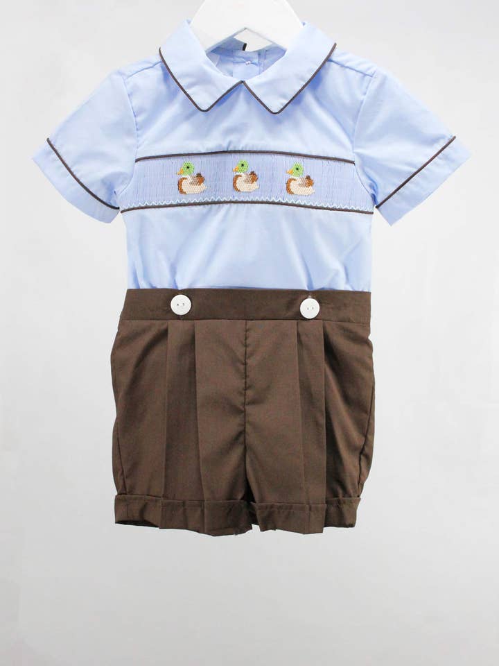 Little Duck Levi Set for wholesale by Baby Blessings Clothing