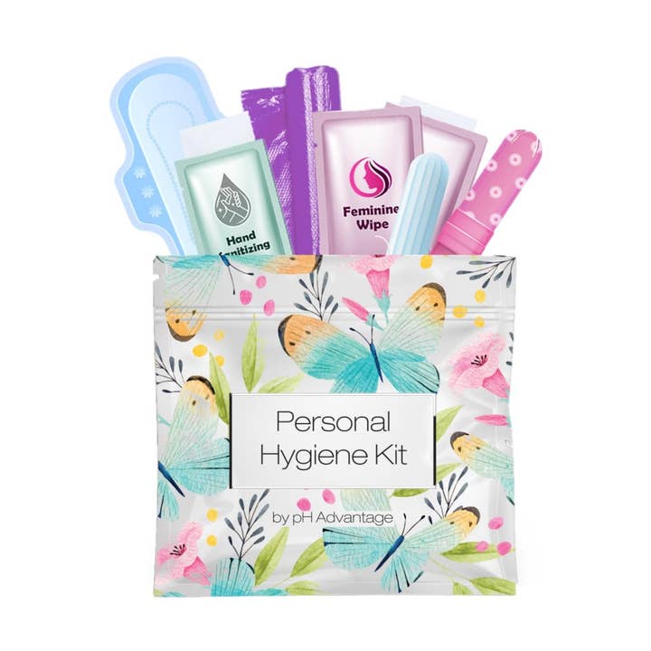 Kit de Higiene Feminina Butterfly por atacado de Kit U Safe