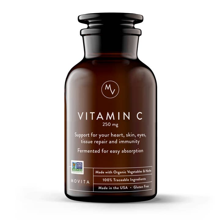 Movita Fermented Vitamin C Bottle for wholesale by Movita