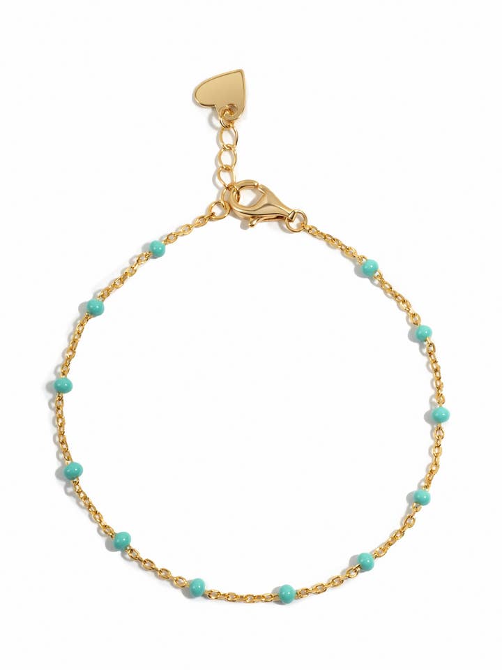 Turkos Pärlstav Armband för wholesale av Sami Jewels