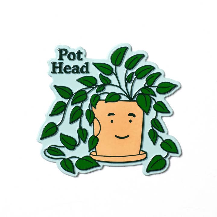 Seltzer Goods - Wholesale Magnet - Pothead Plant Retro Magnet