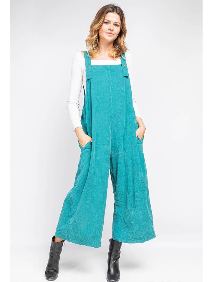 Happy look - Wholesale Overalls - Women's - Women's Corduroy Overalls – Casual Style12
