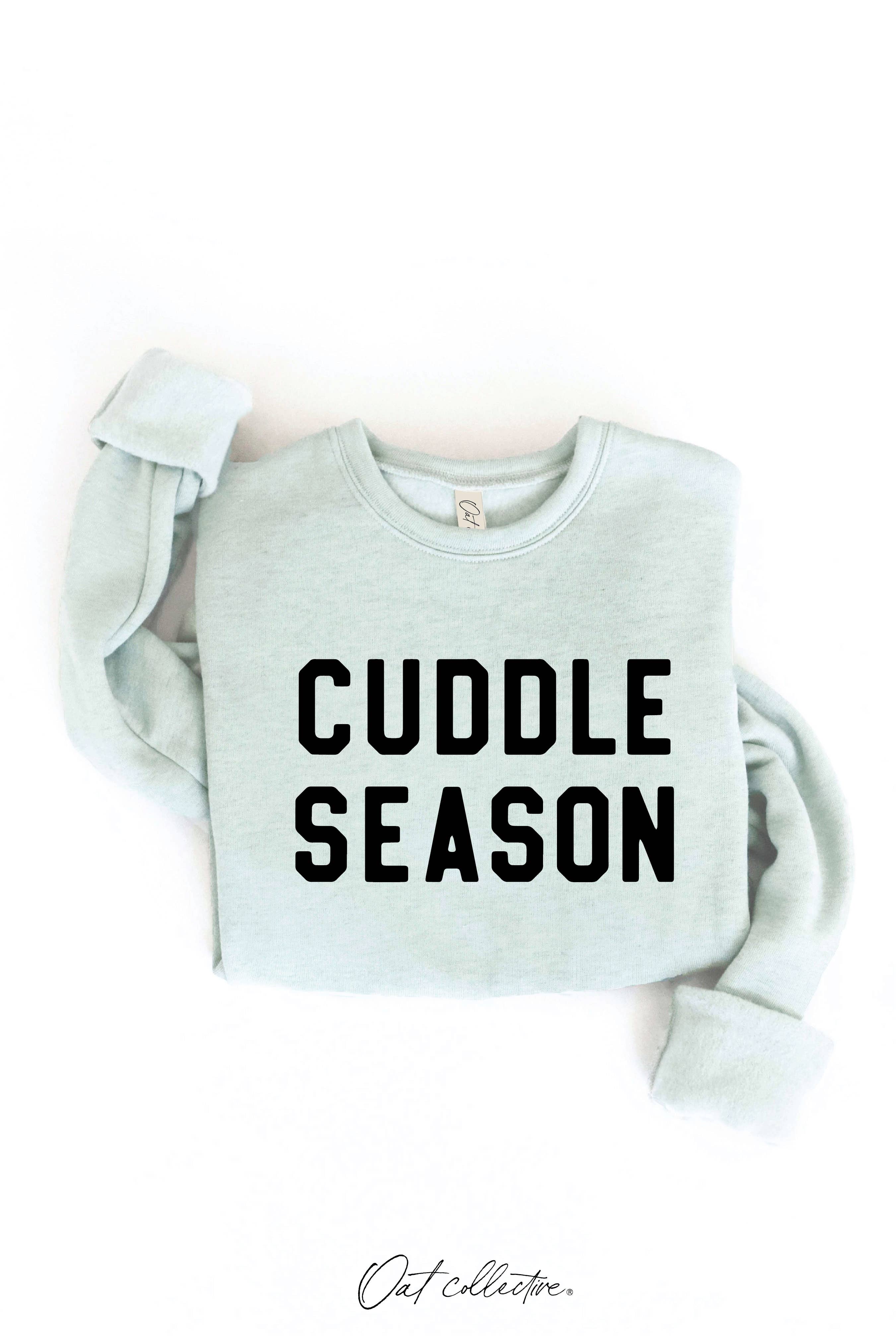 OAT COLLECTIVE - Wholesale Graphic Sweatshirt - Women's - CUDDLE SEASON Graphic Sweatshirt 7