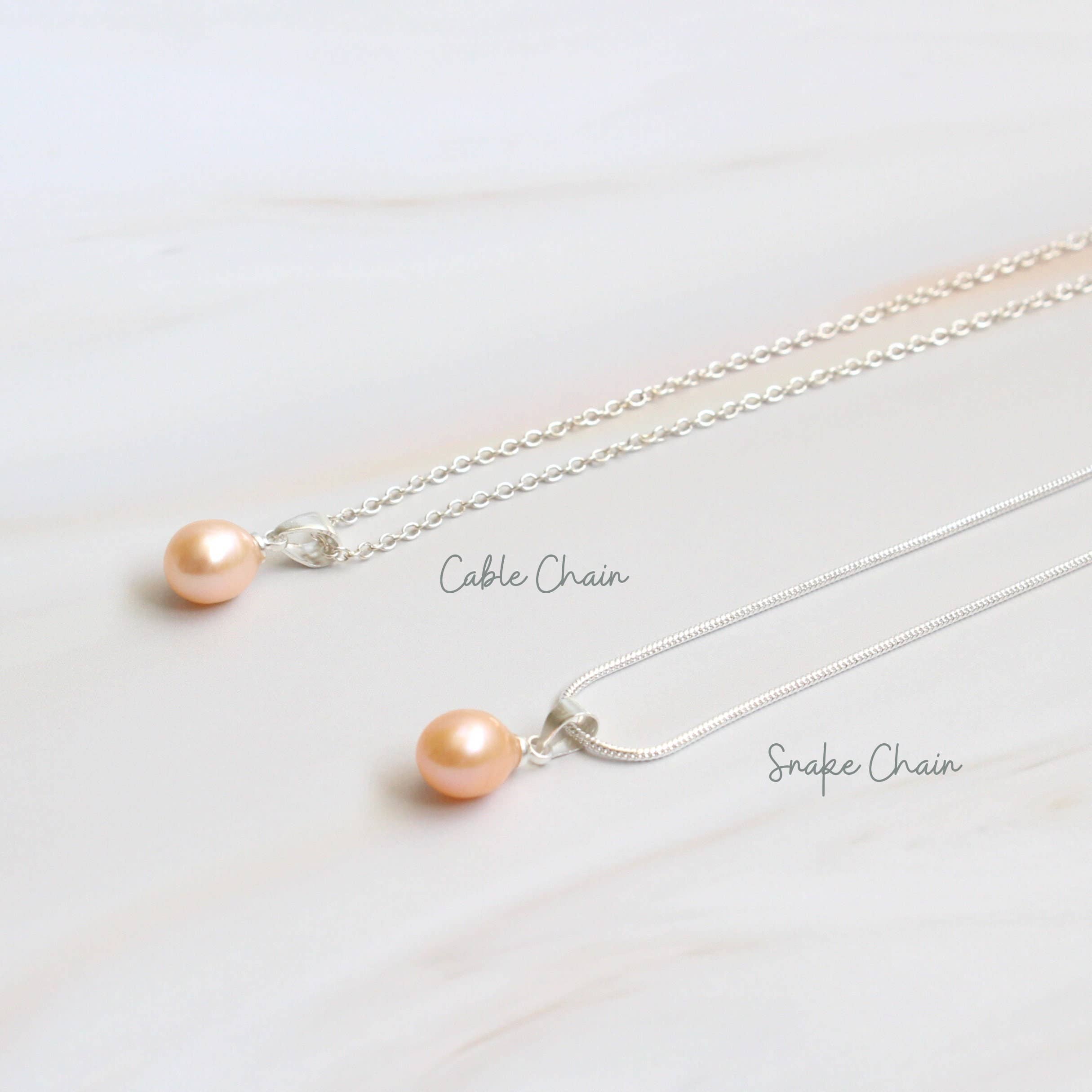 iBijoux - Venta al por mayor Collares con colgantes/abalorios - Collar de perlas de agua dulce auténticas (1N01a)4