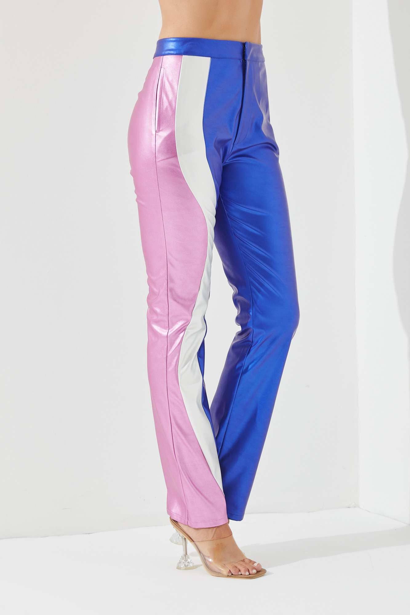 RIVIR - Vente Tailleur – femme - Ensemble blazer et pantalon multicolores6